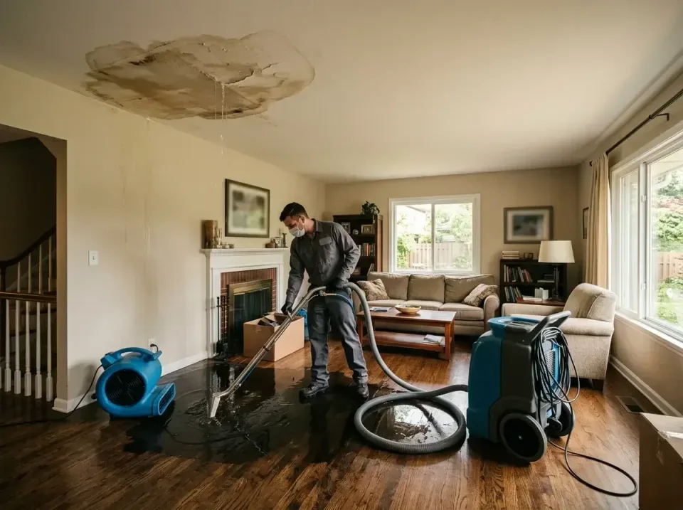 attic-pipe-burst-ceiling-drip-008 — frequently asked questions, Water Damage Restoration & Carpet Care in Clarion, PA